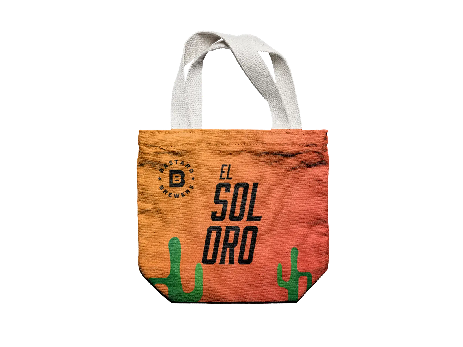 Mockup de sac en toile Tote Bag sérigraphié El Sol Oro